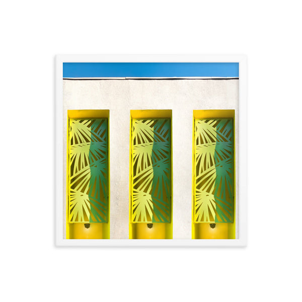 Palm Wall - Framed Wall Art
