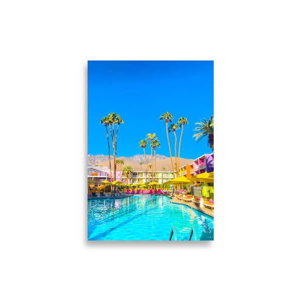 Pool Day Paradiso - Wall Art - Poster