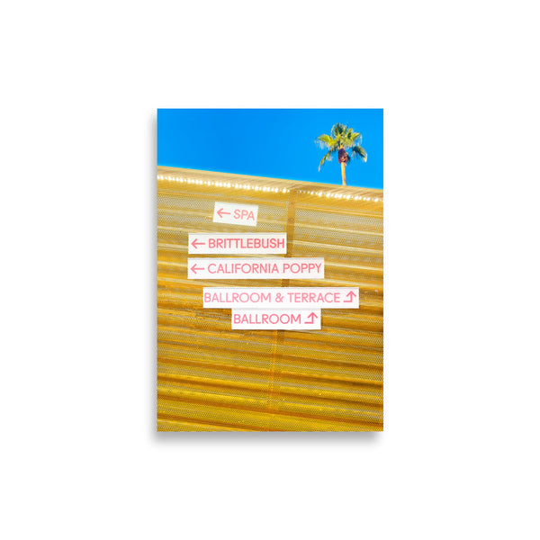 Spa This Way - Wall Art - Poster