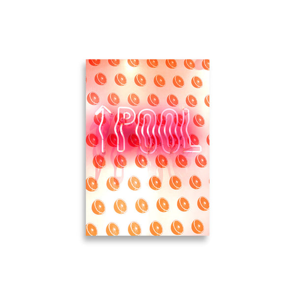 Pool Sign - Wall Art - Poster