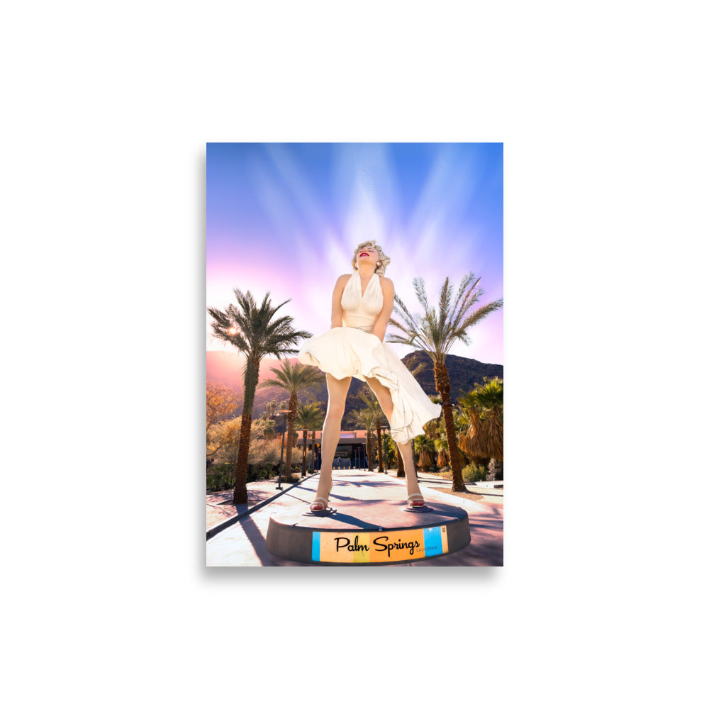Marilyn's Palm Springs Affair - Wall Art - Poster