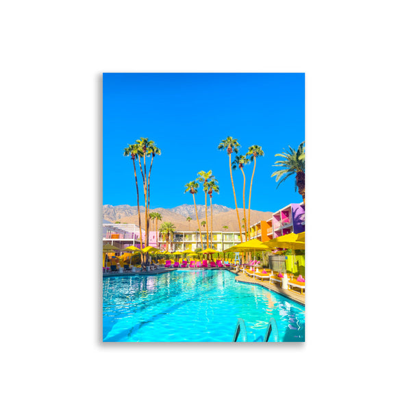 Pool Day Paradiso - Wall Art - Poster