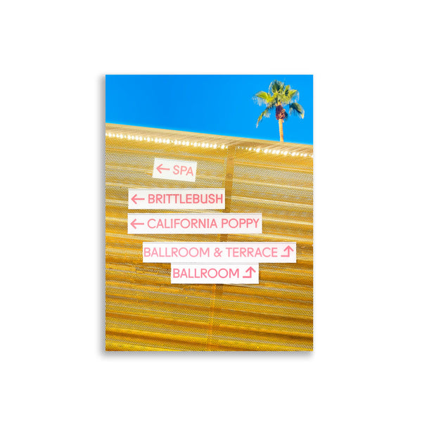 Spa This Way - Wall Art - Poster