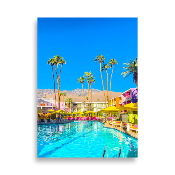 Pool Day Paradiso - Wall Art - Poster