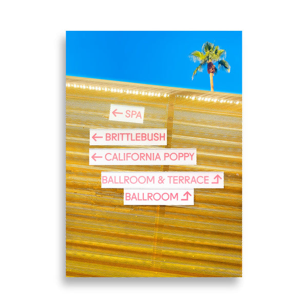 Spa This Way - Wall Art - Poster