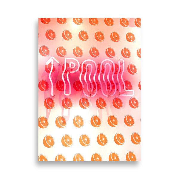 Pool Sign - Wall Art - Poster