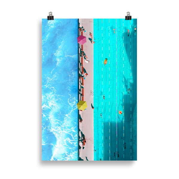 Sunday Pool Day - Wall Art