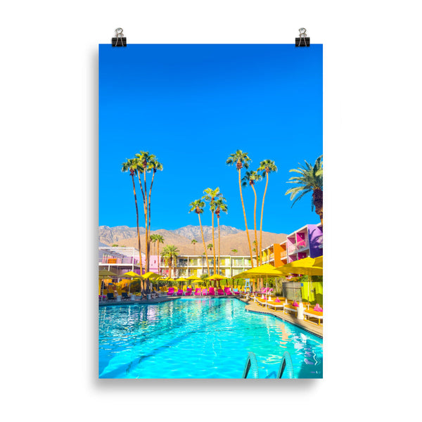 Pool Day Paradiso - Wall Art - Poster