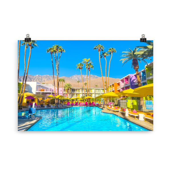 Pool Day Paradiso 2 - Wall Art - Poster