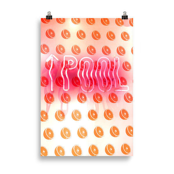 Pool Sign - Wall Art - Poster
