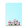 Pink House - Wall Art