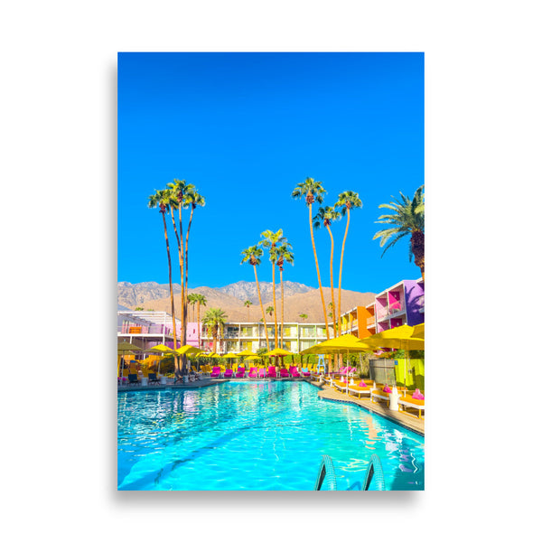 Pool Day Paradiso - Wall Art - Poster
