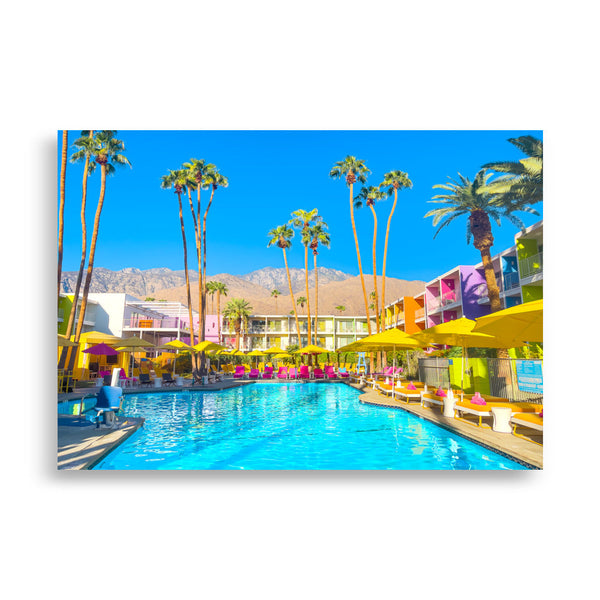 Pool Day Paradiso 2 - Wall Art - Poster