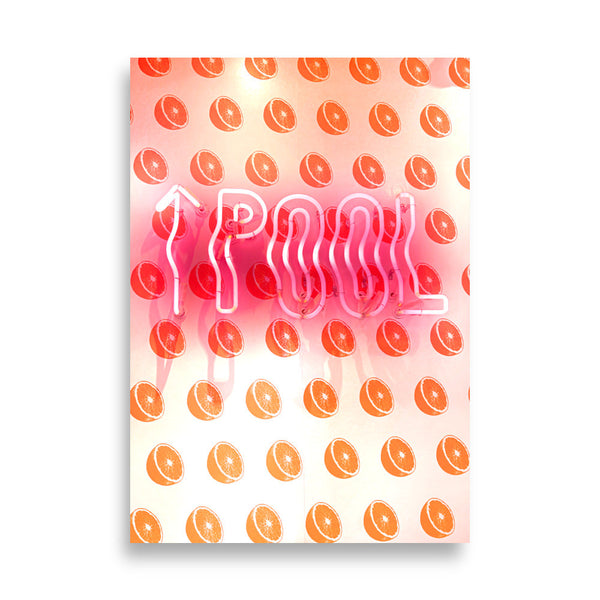 Pool Sign - Wall Art - Poster