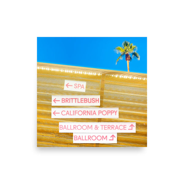 Spa This Way - Wall Art - Poster