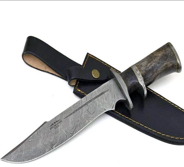 Enigma Survival Bowie Knife with Bone Handle - Gifts for You 'n Me