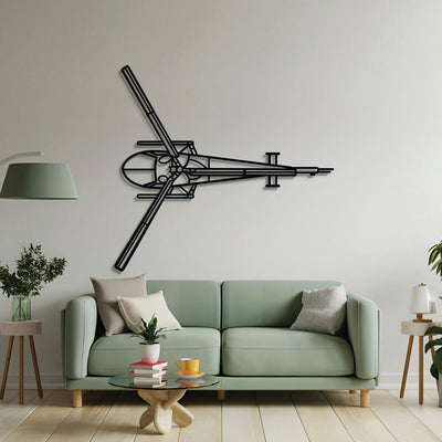 280FX Top Metal Aircraft Wall Art - NCP0503