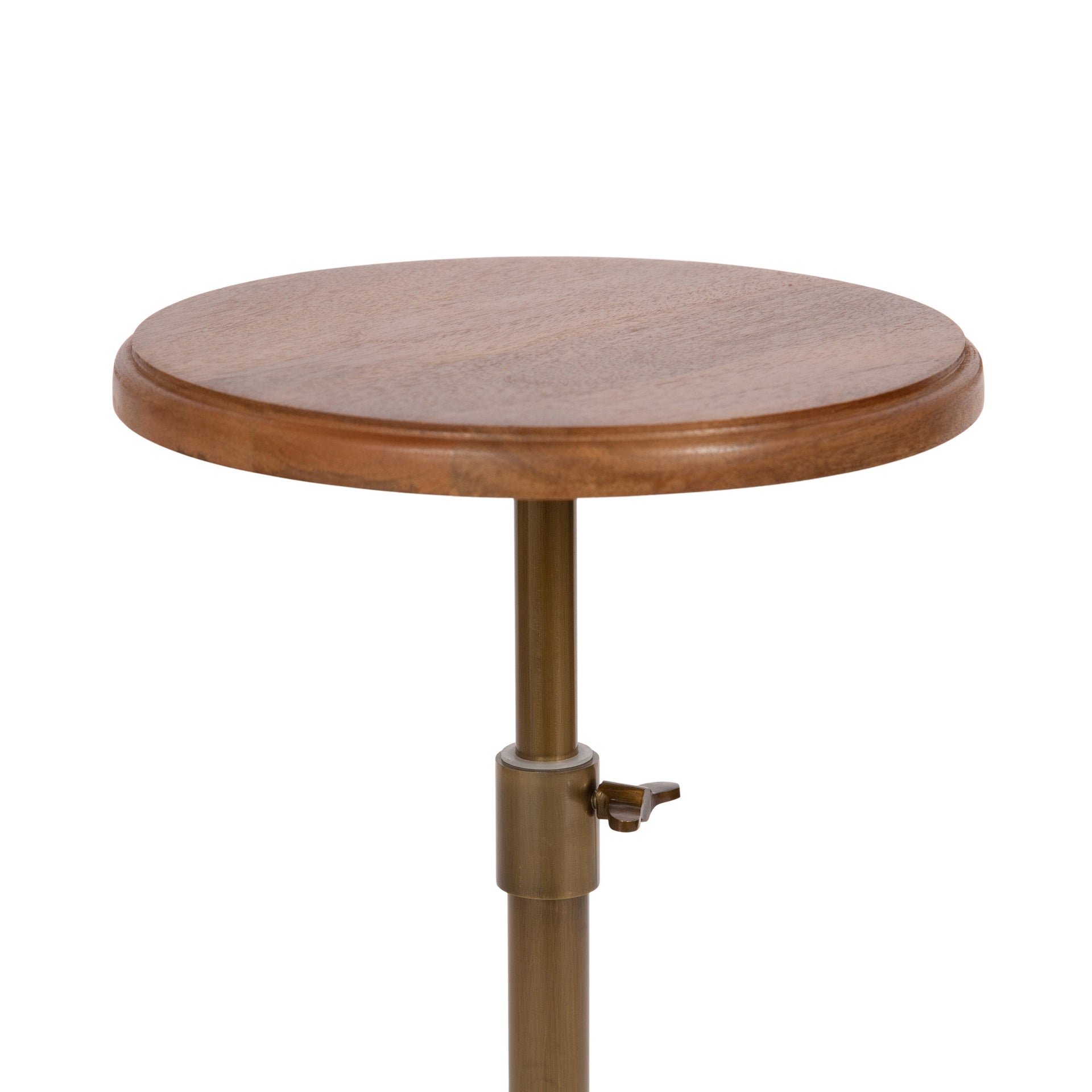 Engles Adjustable Wood Table and Plant Stand