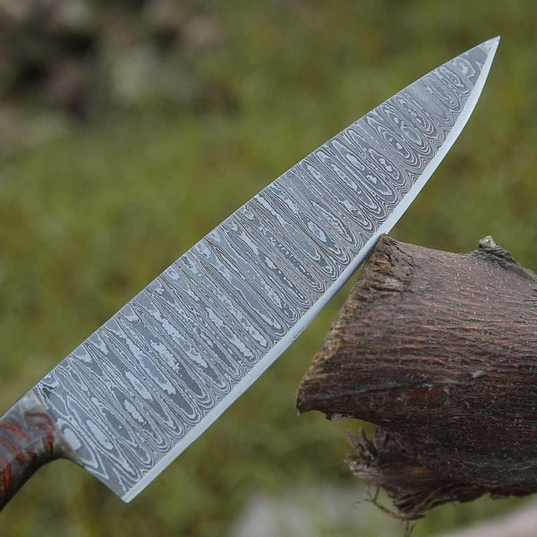 Epical Chef's Knife with Pine Cone Handle - Gifts for You 'n Me