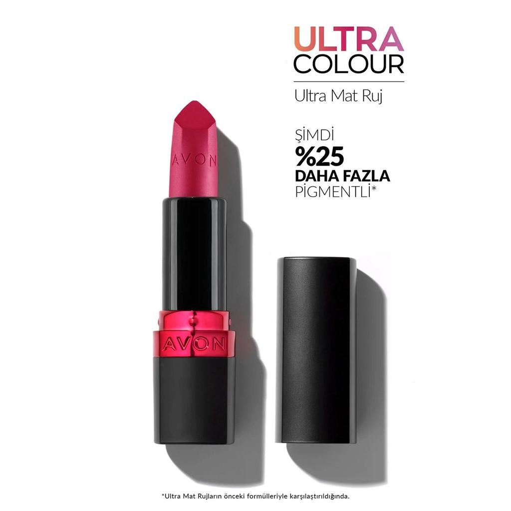 Avon Ultra Matte Lipstick in Ravishing Rose 3.6g