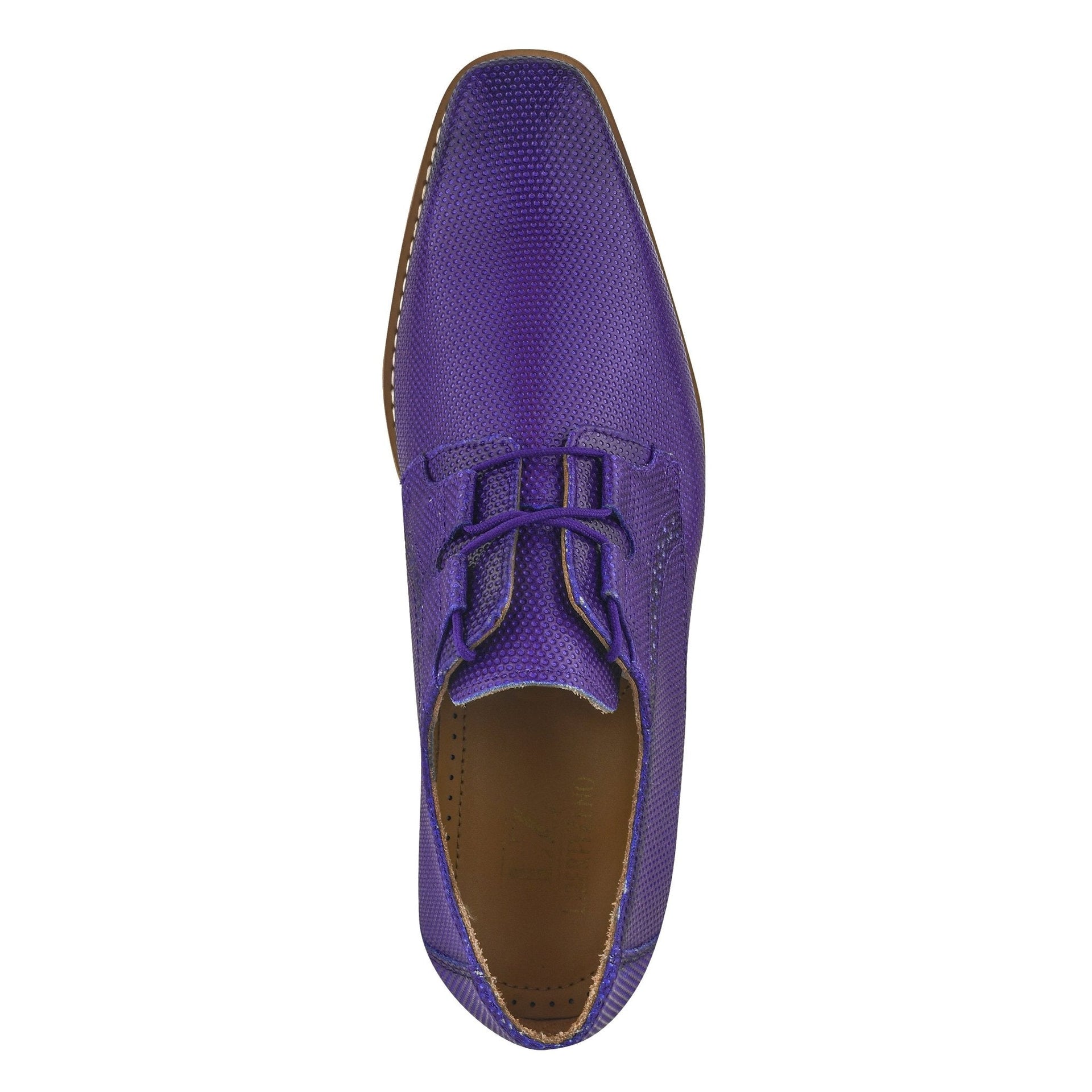 Eric Genuine Leather Oxford Style Lace-Up Dress Shoes For Men