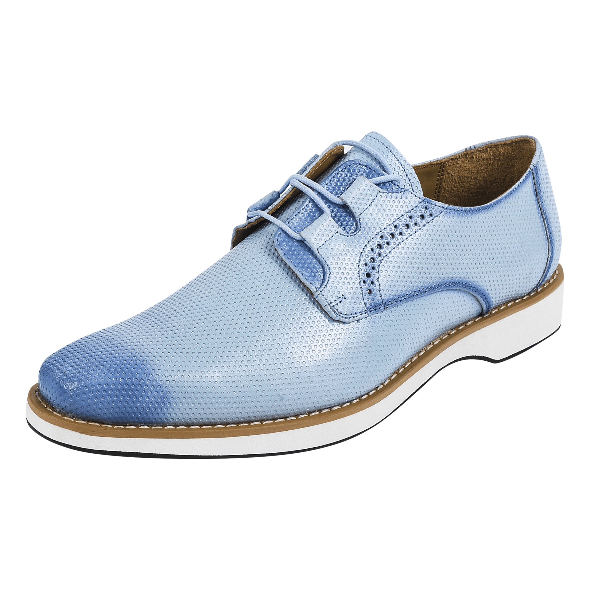 Eric Genuine Leather Oxford Style Lace-Up Dress Shoes For Men