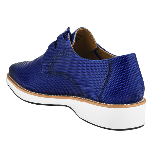 Eric Genuine Leather Oxford Style Lace-Up Dress Shoes For Men