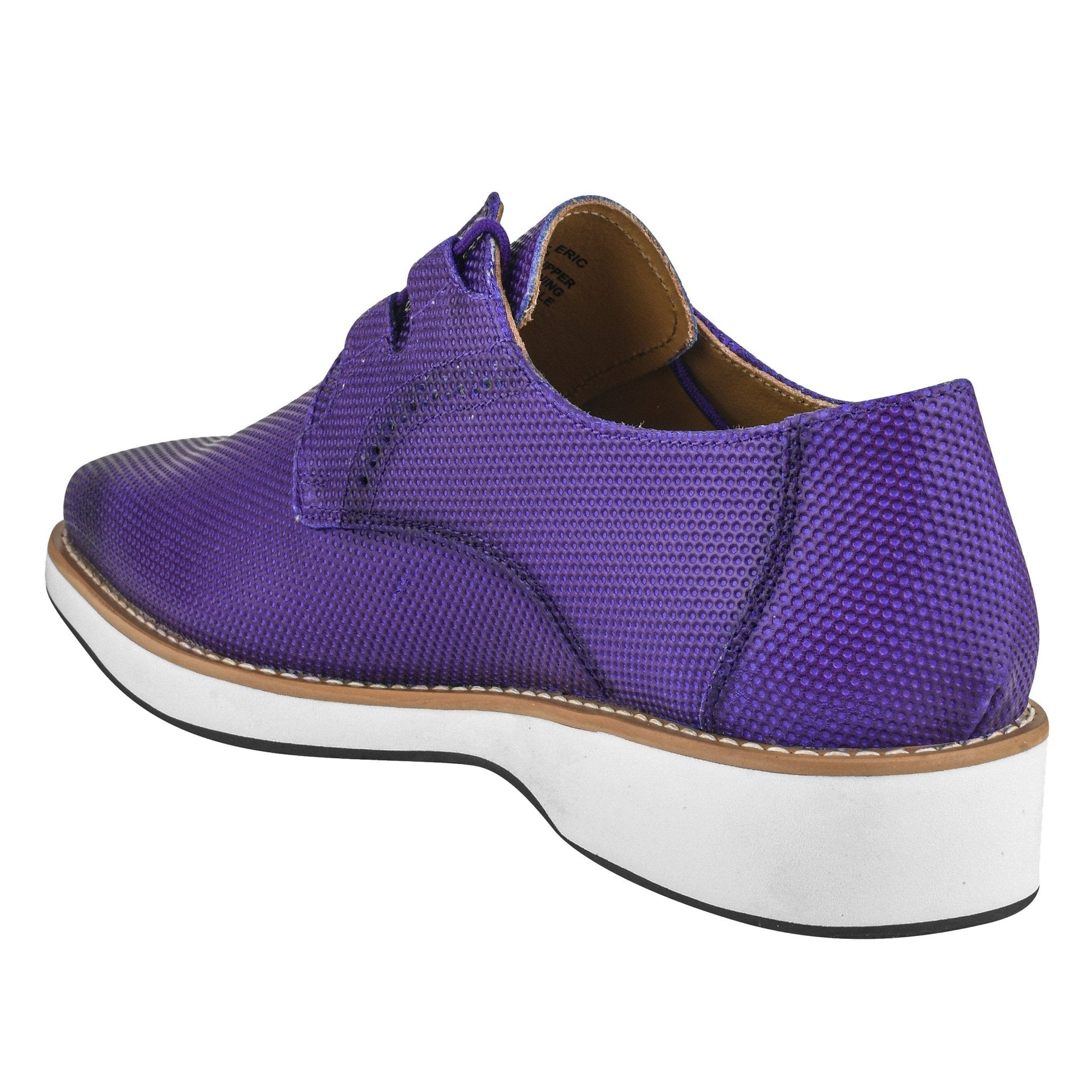 Eric Genuine Leather Oxford Style Lace-Up Dress Shoes For Men