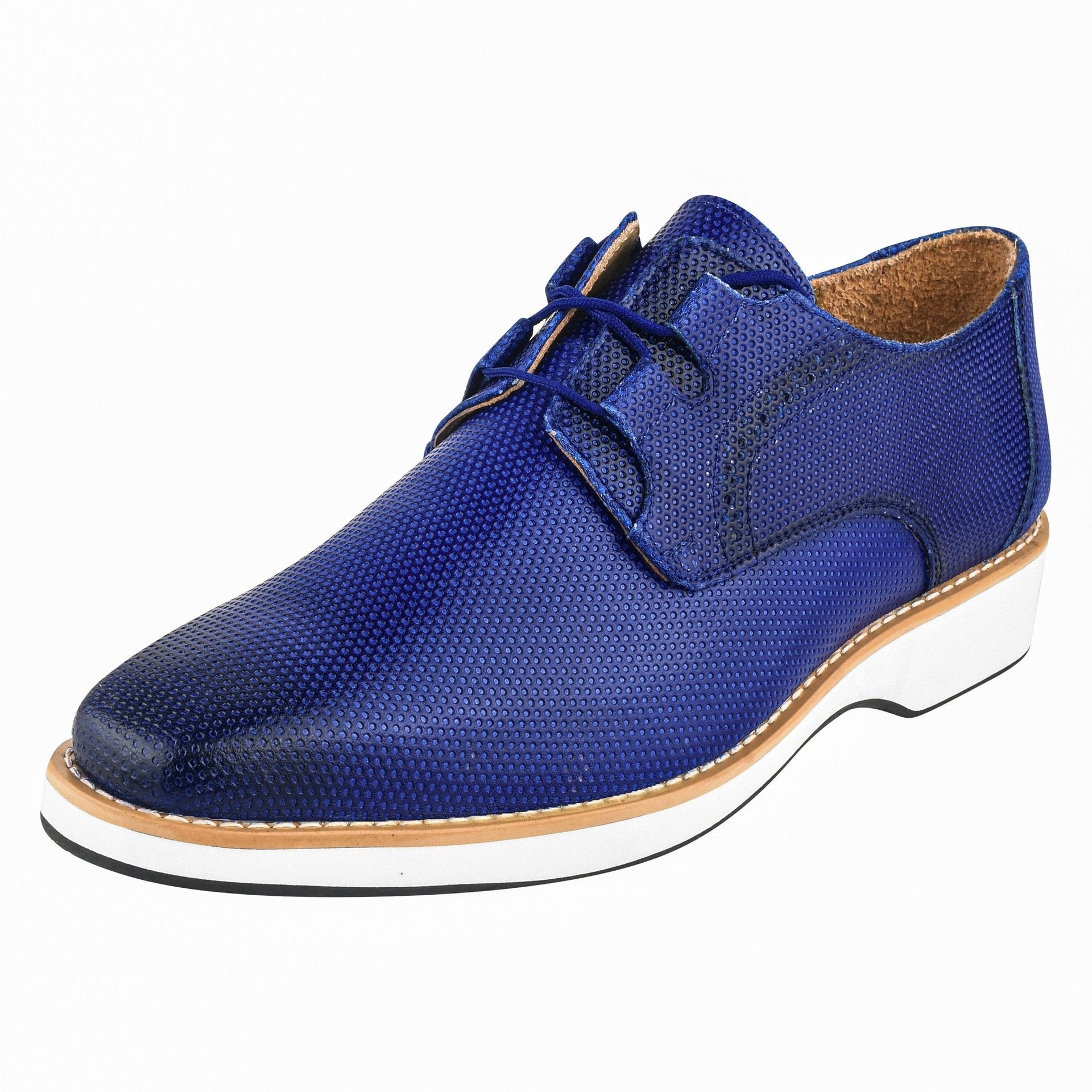 Eric Genuine Leather Oxford Style Lace-Up Dress Shoes For Men