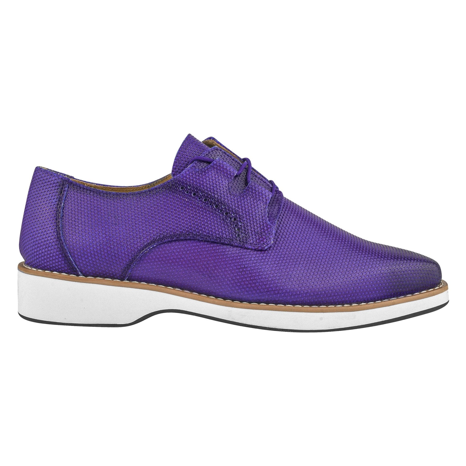Eric Genuine Leather Oxford Style Lace-Up Dress Shoes For Men