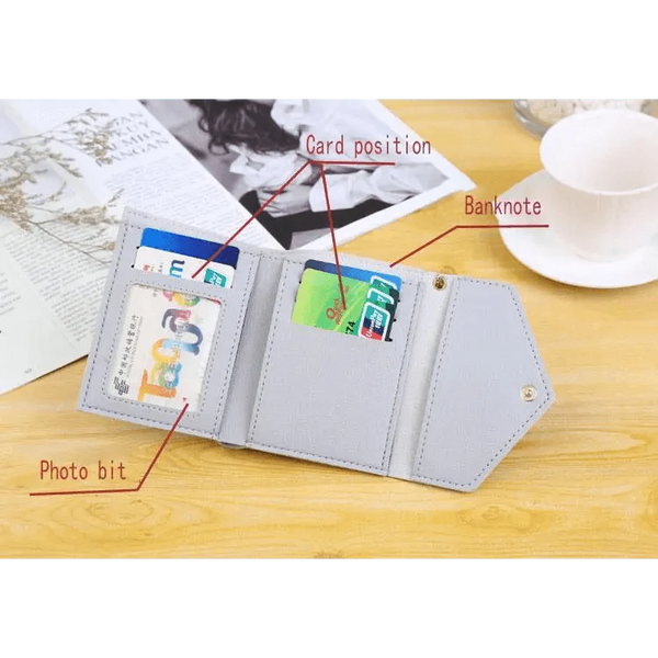 Ethnic Design Leather Small Wallet For Women Luxury Famous Short Coin Zipper Purse, Credit Card Holder Mini Wallets/Purses Female