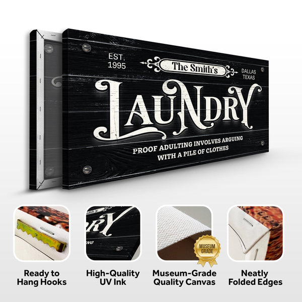 Laundry Room Sign VII