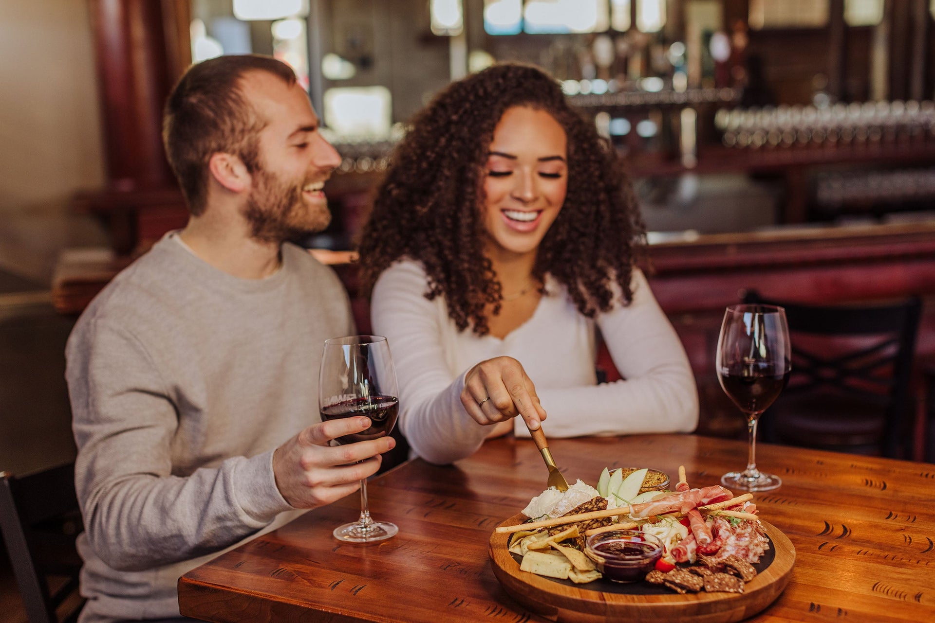 Insignia Acacia and Slate Serving Board with Cheese Tools