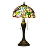 European Tiffany Lamp with Dragonfly Design