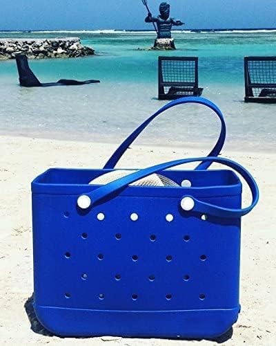 Waterproof EVA Beach Tote Bag Large Sandproof Washable Travel Carryall