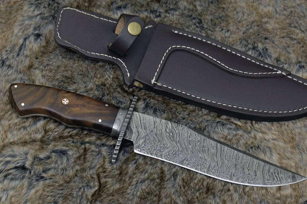 Excelsior Game Knife with Exotic Rosewood Handle & Sheath - Gifts for You 'n Me
