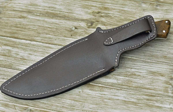 Excelsior Game Knife with Exotic Rosewood Handle & Sheath - Gifts for You 'n Me
