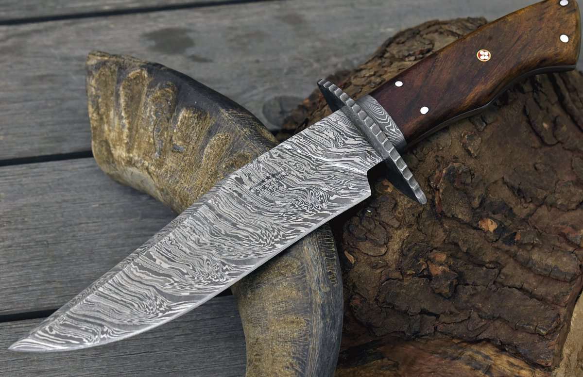 Excelsior Game Knife with Exotic Rosewood Handle & Sheath