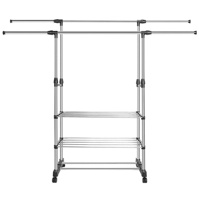 Extendable Garment Hanging Rack