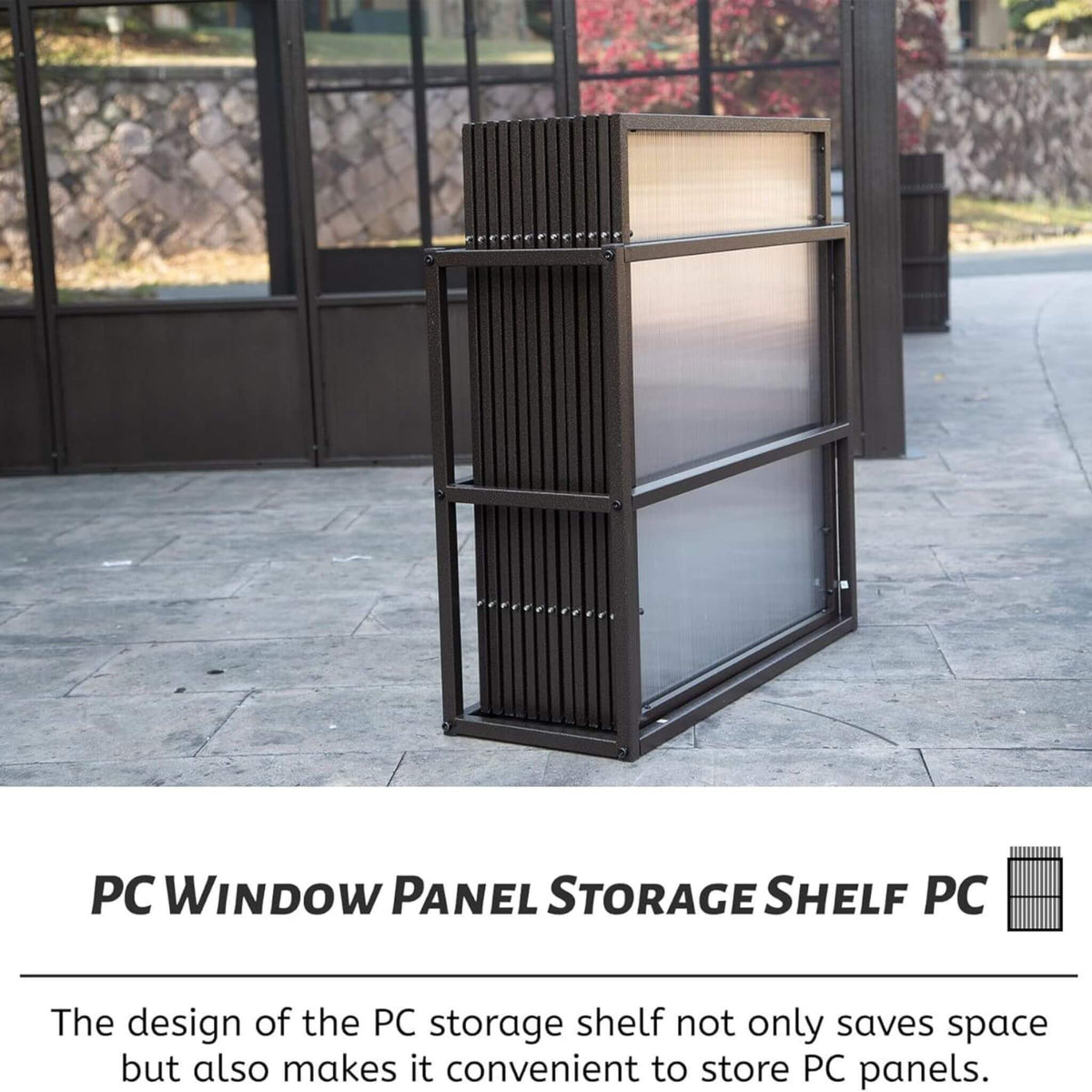 [12X16FT] Horizon Extra-Large Heavy-Duty All-Season Sunroom With Sliding Doors And Polycarbonate Windows (SAK98357)