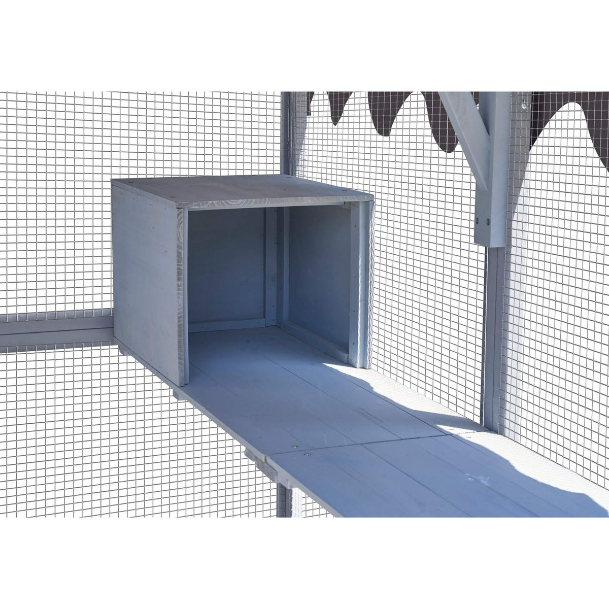Extra-Large Outdoor Cat Kitten Playpen House With Platforms, And Waterproof Cover (SAK55092)