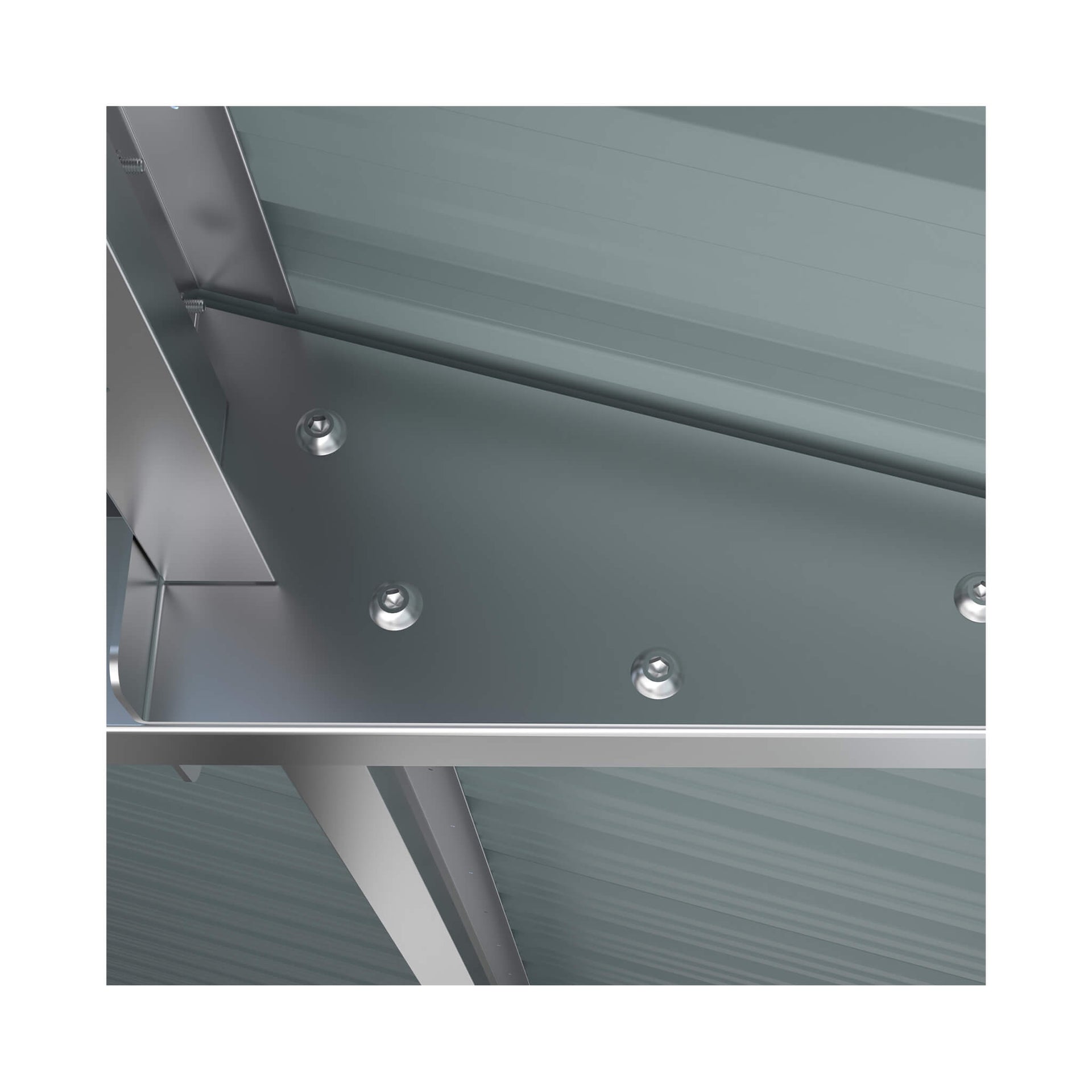 Extra-Large Outdoor Galvanized Steel Outdoor Storage Shed With Skylight Roof (SAK42671)
