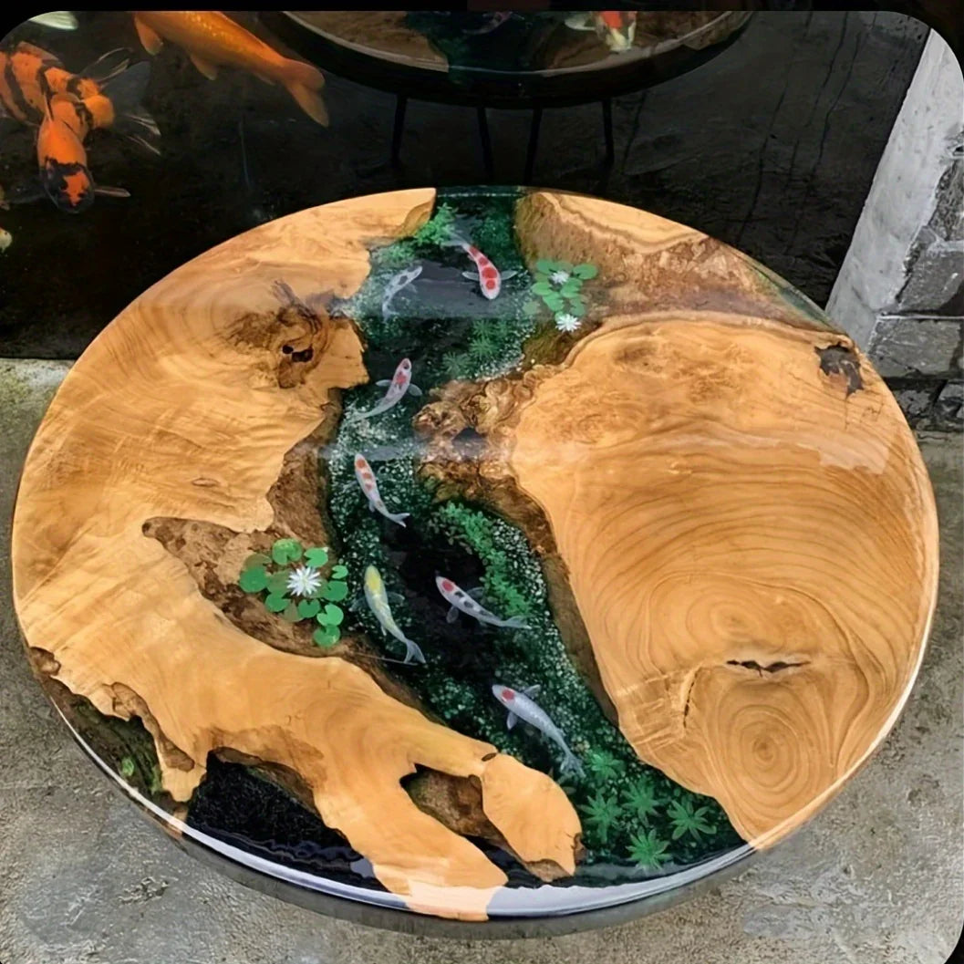 Extra Large Oversize Resin Molds, 14Inch Large Charcuterie Board Resin Silicone Mold, Large Round Mold Resin Table Mold Epoxy Table Mold for River Table, Charcuterie Board, Cutting Board, Art Home Decoration Christmas & Hallo