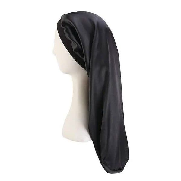 Extra Long Satin Bonnet Sleep Cap Long Bonnet for Braids Hair Loose Cap