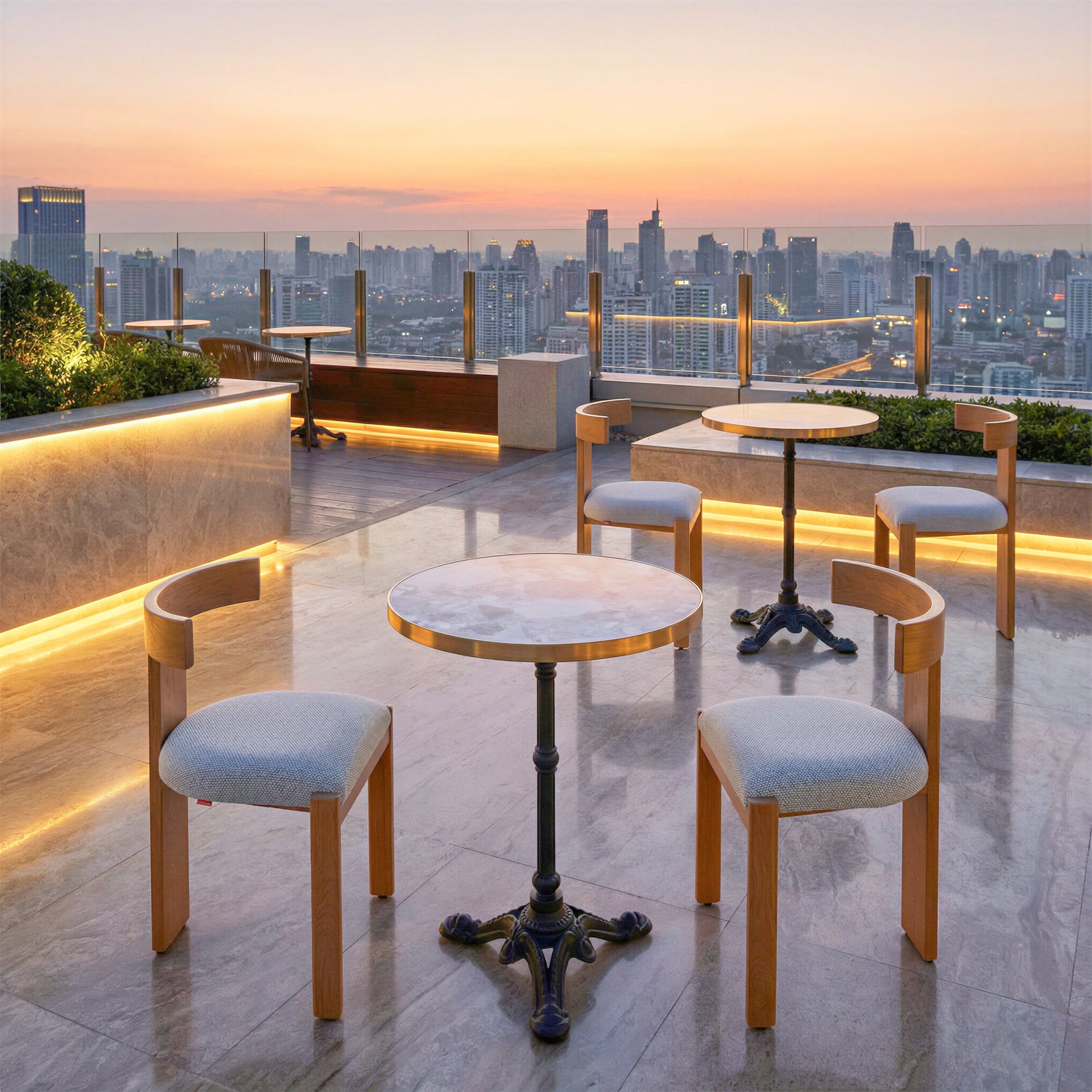 Gazebo Dining Table Multicolor