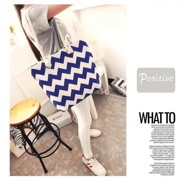 Eye-Catching Fashionable Folding Women Big Size Handbag Ladies Casual Flower Printing Canvas Graffiti Shoulder Bag