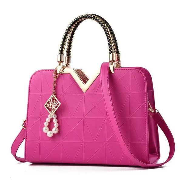 Eye-Catching Snow White Female Bag For Ladies With Phone Pocket Zipper Leather Bag For Women Shoulder Crossbody Bags