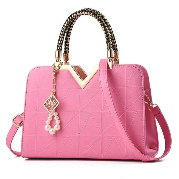 Eye-Catching Snow White Female Bag For Ladies With Phone Pocket Zipper Leather Bag For Women Shoulder Crossbody Bags