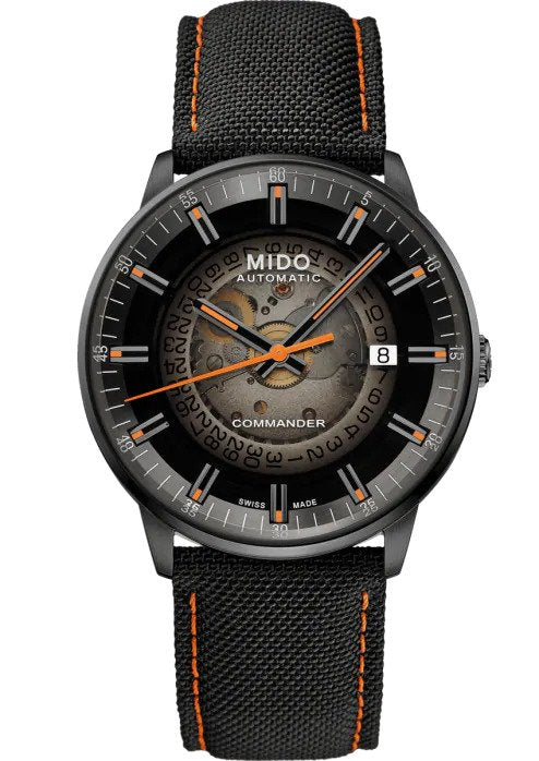 MIDO Commander Gradient Black Orange | M021.407.37.411.00