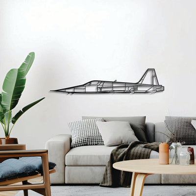 F-5 Metal Aircraft Wall Art - NCP0423